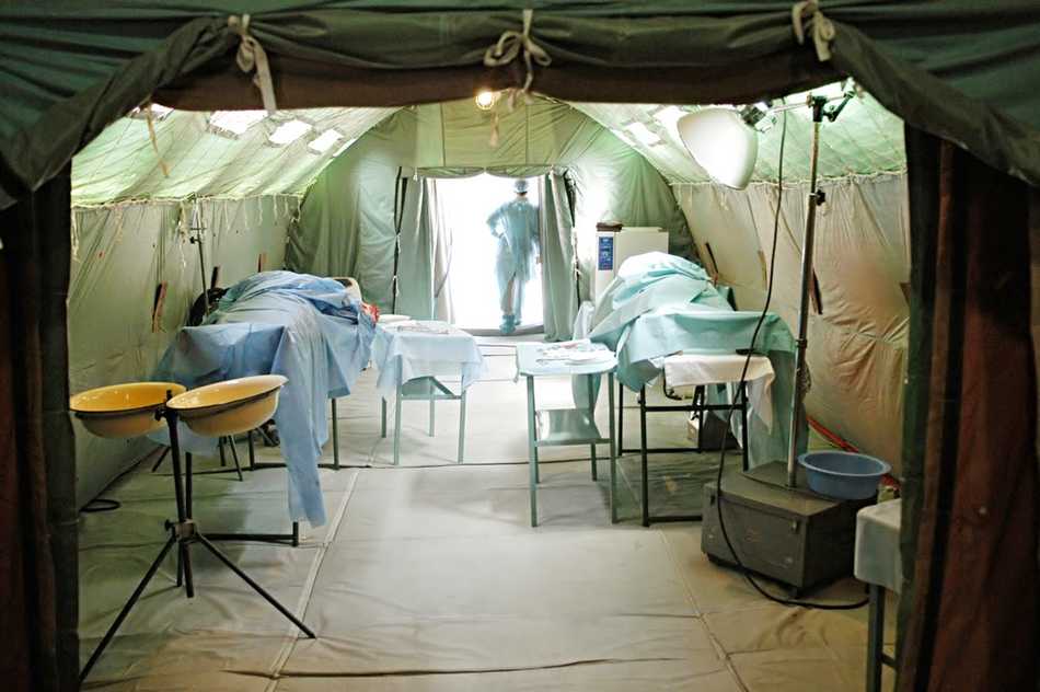 рассказ о работе врачей в палаточном городке